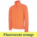 Kariban 911 FALCO - FULL ZIP MICROFLEECE JACKET 300 g-os cipzáros polár pulóver KA911 fluorescent orange